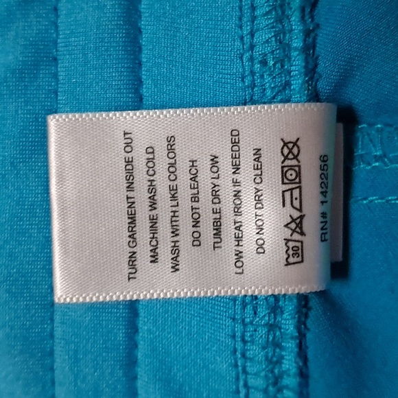 Figs Teal Zamora Technical Collection Scrub Pants Size M Straight Leg Drawstring - Picture 7 of 8